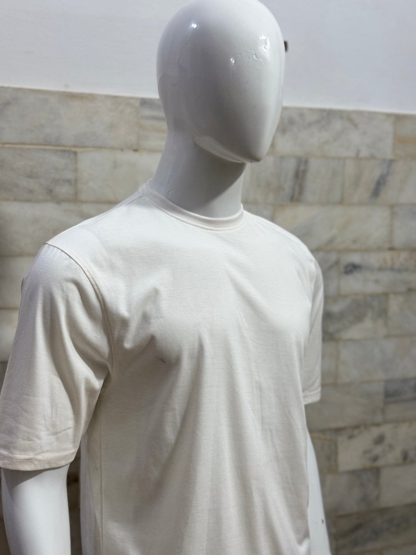 White Drop Shoulder