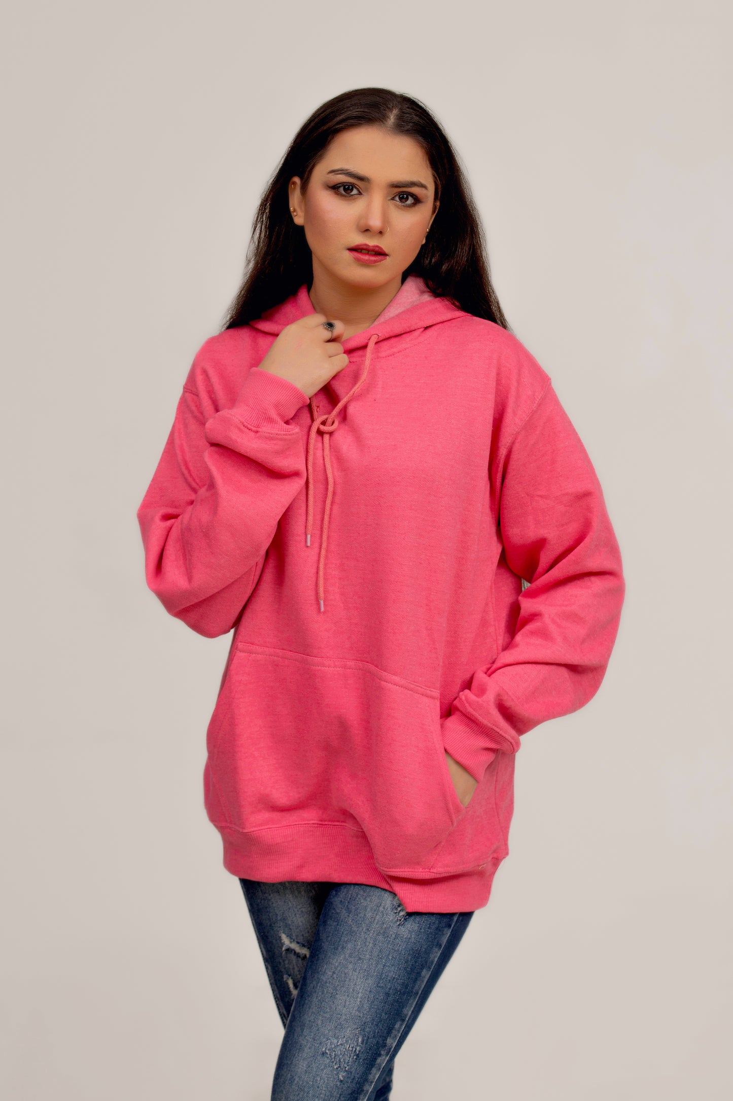 Dark Pink Hoodie