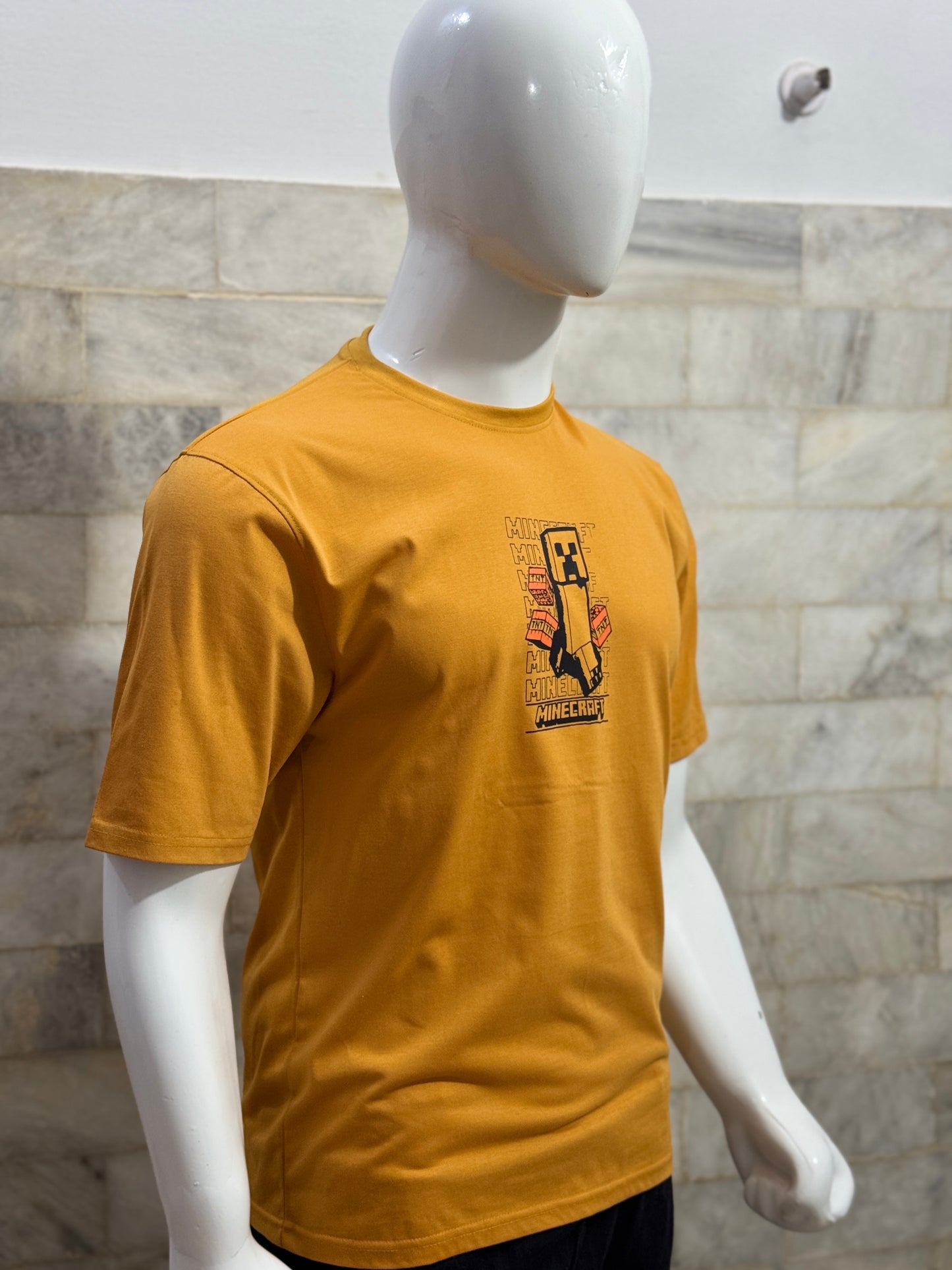 Minecraft Mustard Drop Shoulder