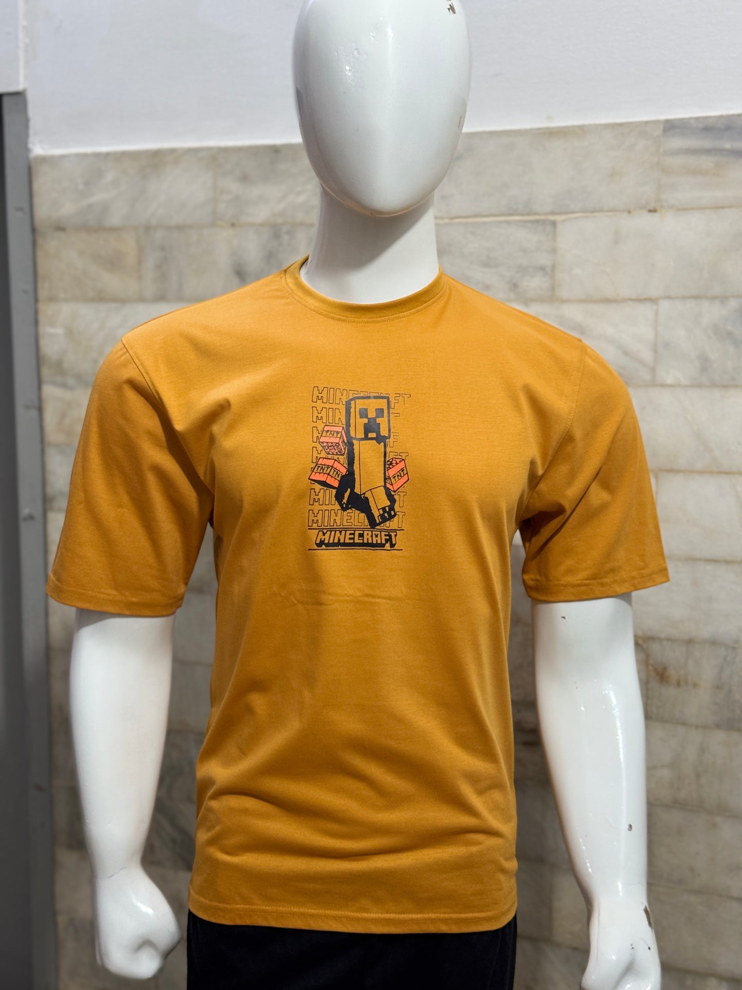 Minecraft Mustard Drop Shoulder