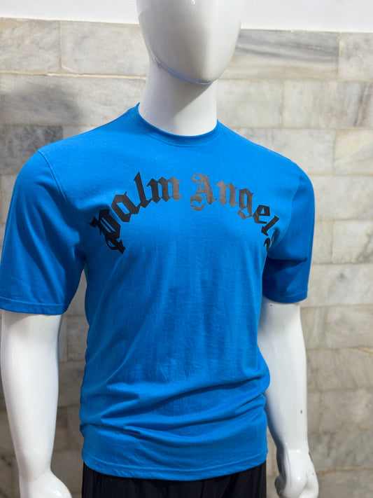 Blue Printed Drop Shoulder