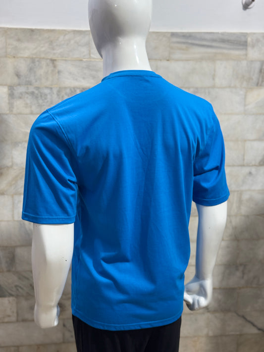 Blue Drop Shoulder