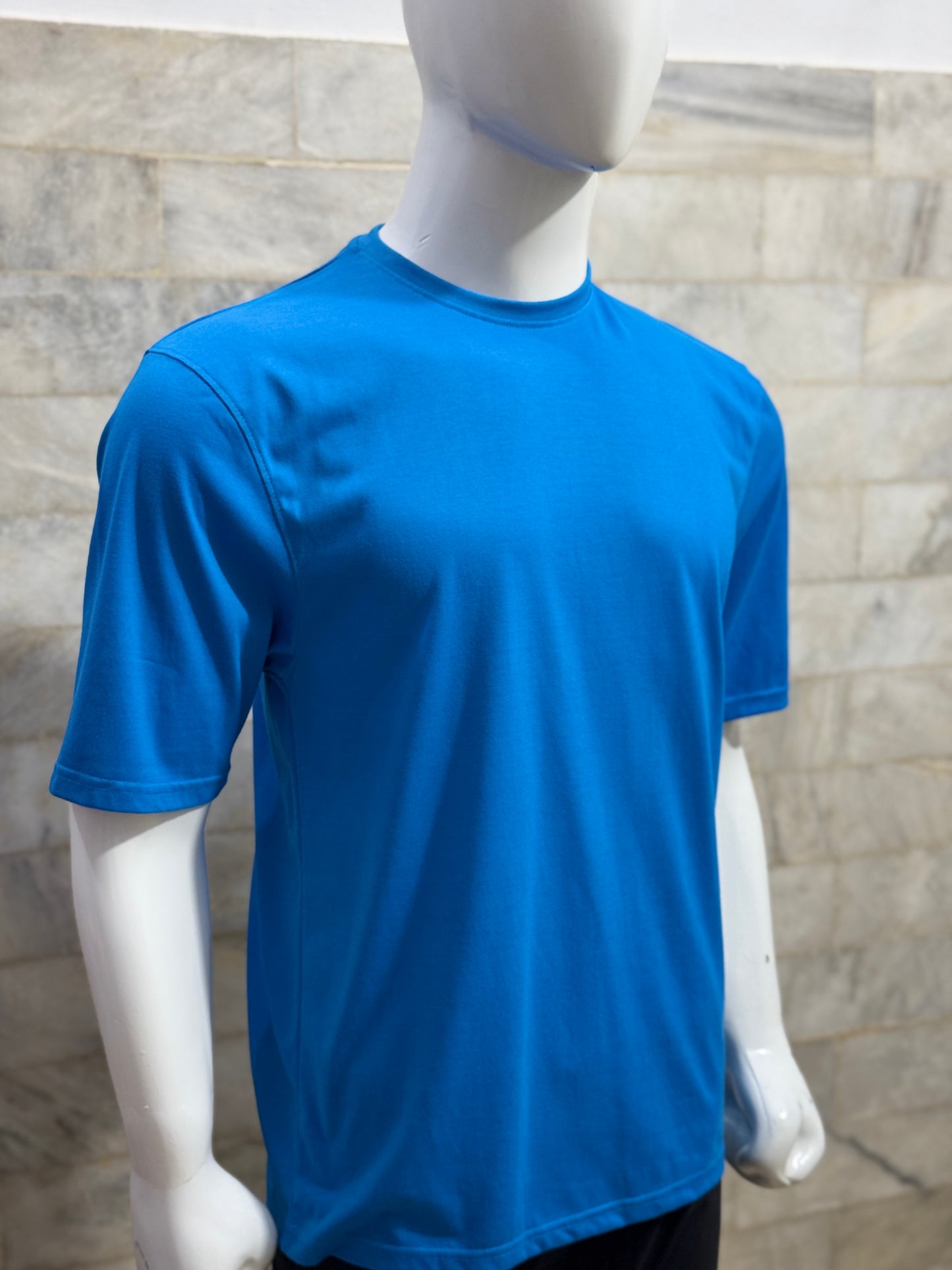 Blue Drop Shoulder