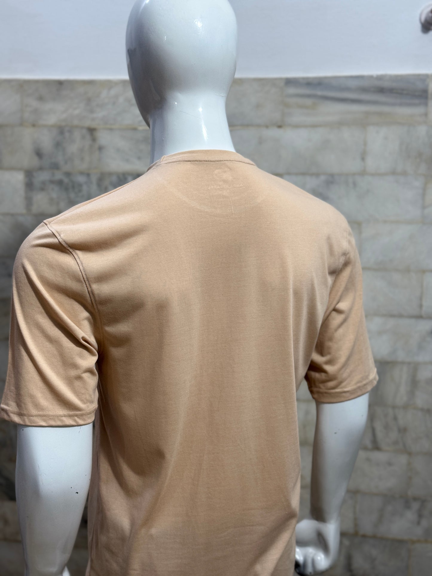 Beige Drop Shoulder