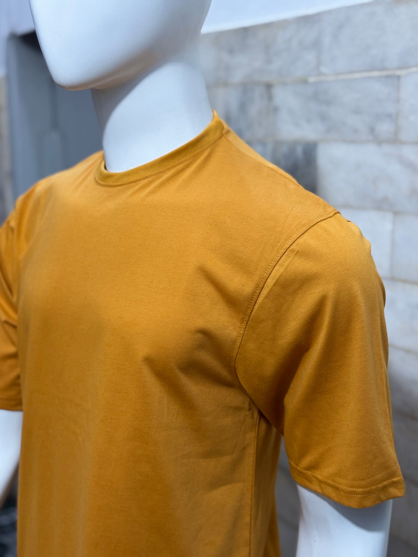 Mustard Drop Shoulder