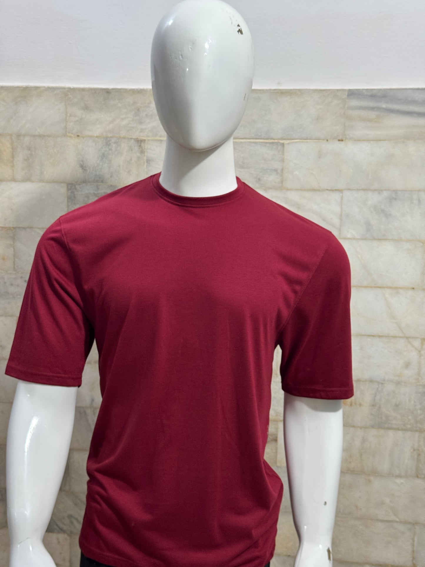 Maroon Drop Shoulder