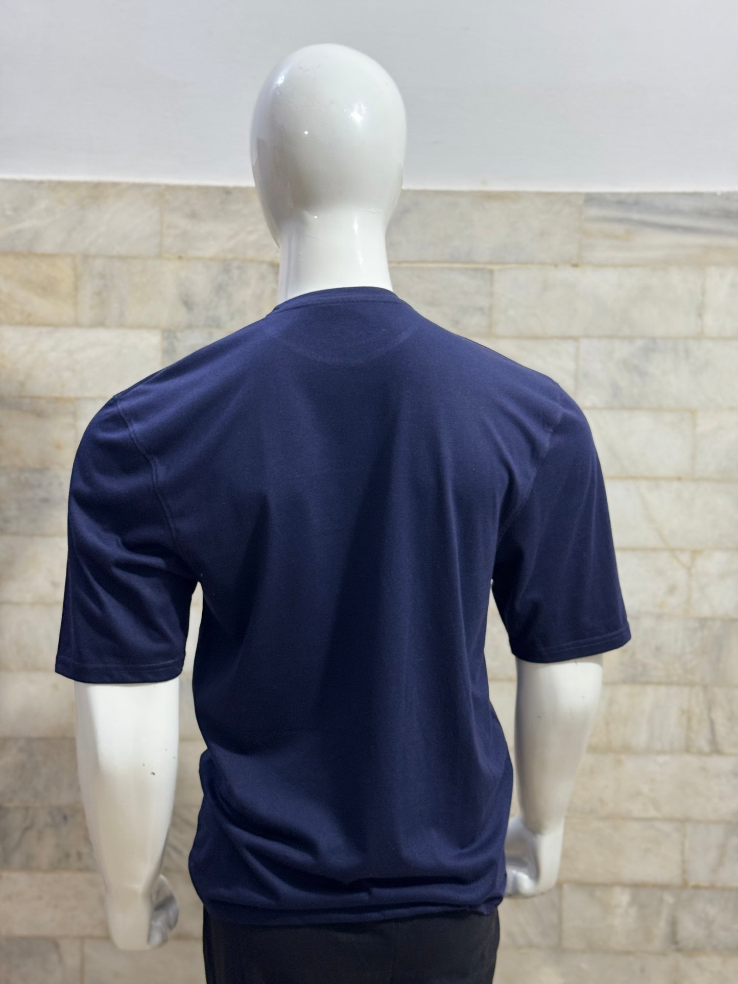 Navy Blue Drop Shoulder